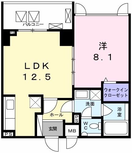 テラス　イースト　フォーの物件間取画像