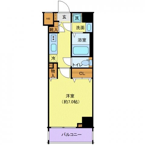 クレヴィスタ板橋西台Ⅲの物件間取画像