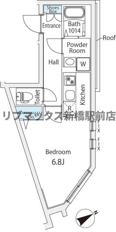 Branche HigashiAzabu（ブランシェ東麻布）の物件間取画像