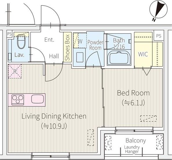 OP.St.Mの物件間取画像