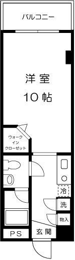 プレインハイツの物件間取画像