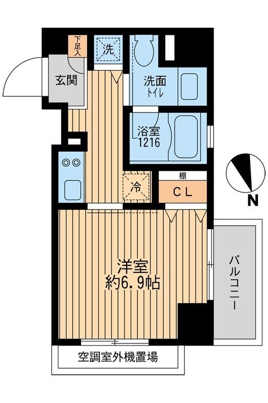 戸越駅 徒歩1分 3階の物件間取画像