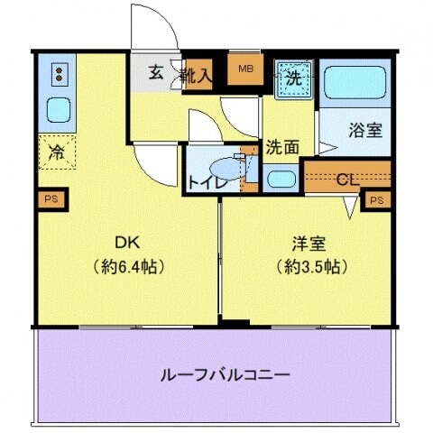 ジェノヴィア世田谷砧グリーンヴェールの物件間取画像