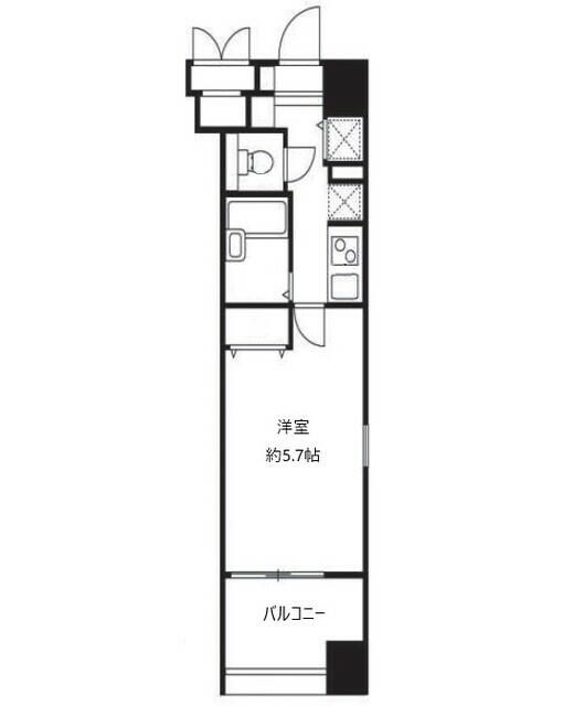 白金高輪駅 徒歩5分 11階の物件内観写真