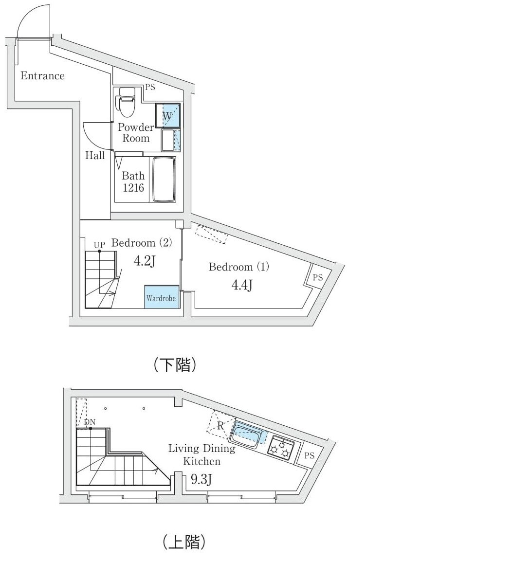 Fika代々木上原の物件間取画像