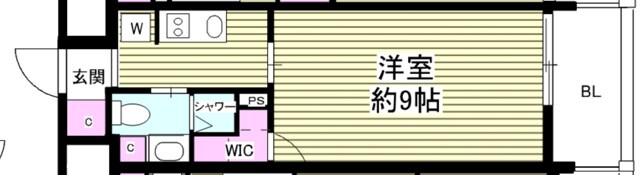 ミリアレジデンス根岸柳通りの物件間取画像