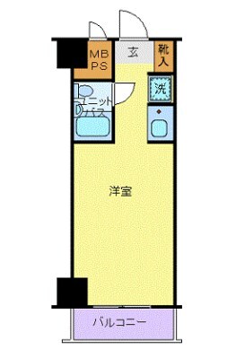 ルイシャトレ恵比寿の物件間取画像