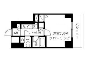 大塚駅 徒歩4分 9階の物件間取画像