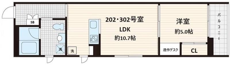 Fullea白金台の物件間取画像