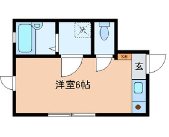 板橋本町駅 徒歩8分 1階の物件間取画像