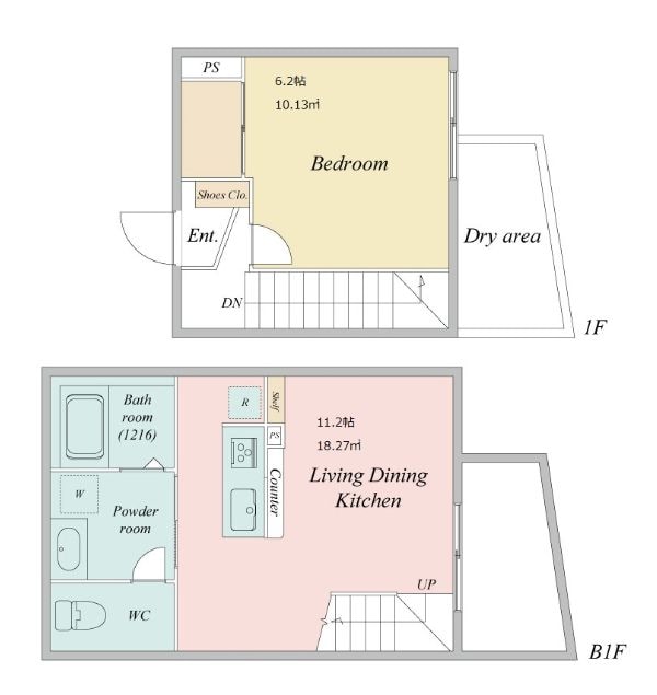 LiveFlat学芸大学の物件間取画像