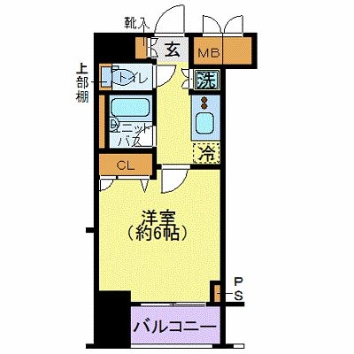 コンシェリア芝公園の物件間取画像