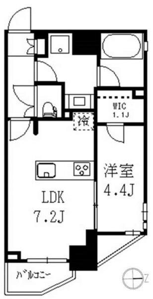 ラティエラ中野の物件間取画像