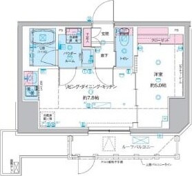 ジェノヴィア桜上水Ⅱの物件間取画像