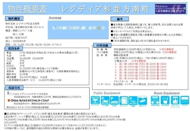 レジディア杉並方南町の物件内観写真