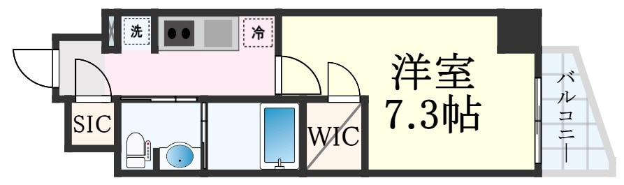 S-RESIDENCE目黒大岡山の物件間取画像