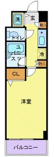 CITY SPIRE国分寺の物件間取画像