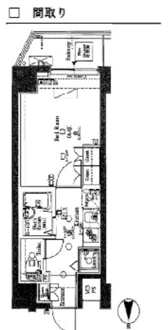 東新宿駅 徒歩2分 2階の物件間取画像