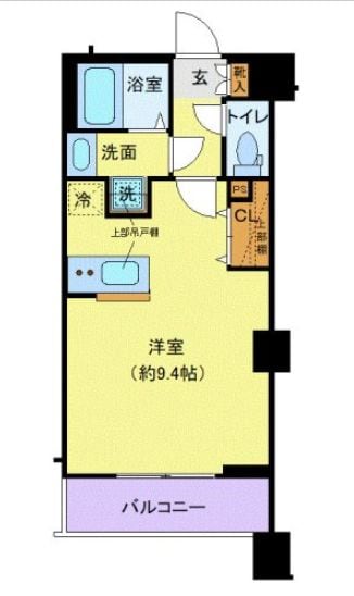 ラグディア麻布十番の物件間取画像