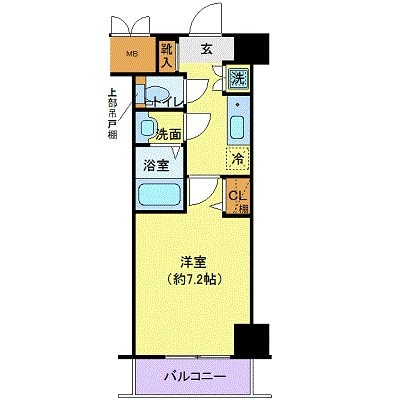 メインステージ赤坂の物件間取画像