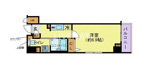 トーシンフェニックス日本橋兜町参番館の物件間取画像