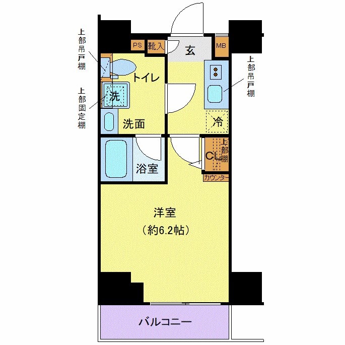 クレヴィスタ綾瀬の物件間取画像