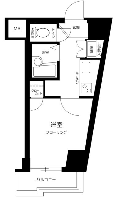 ルーブル白金高輪の物件間取画像