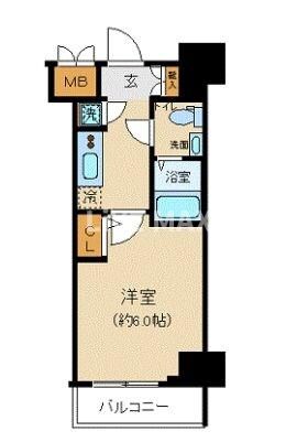 Risingplace大森の物件間取画像