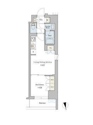 Ｂｒｉｌｌｉａ　ｉｓｔ　池尻大橋の物件間取画像