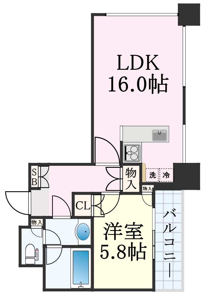 富ヶ谷スプリングスの物件間取画像