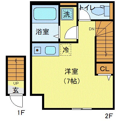 MQuarto東大和の物件間取画像