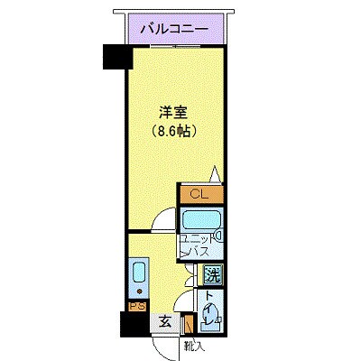 セントエルモ戸越銀座の物件間取画像