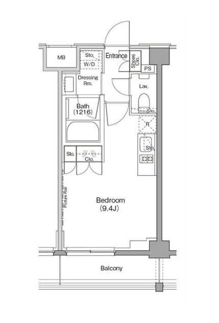 ザ・パークハビオ三軒茶屋テラスの物件間取画像