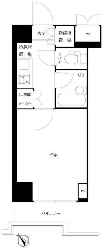 ルーブル神宮前の物件間取画像