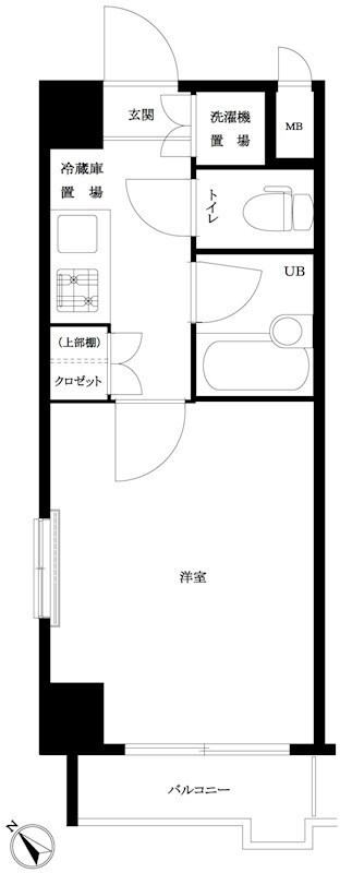 ルーブル神宮前の物件間取画像