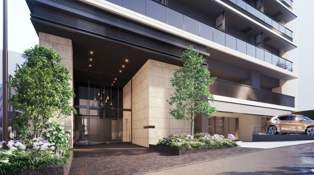 ザ・パークハビオ代々木の物件外観写真