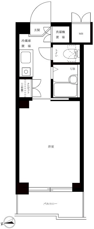 ルーブル世田谷の物件間取画像