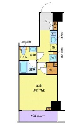 LEXE長原の物件間取画像