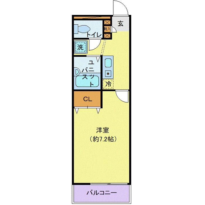 アムール日進の物件間取画像