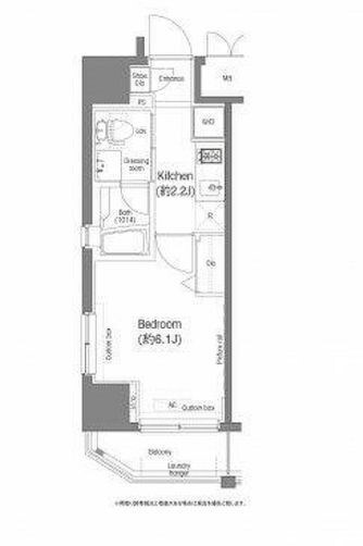 大塚駅 徒歩5分 5階の物件間取画像