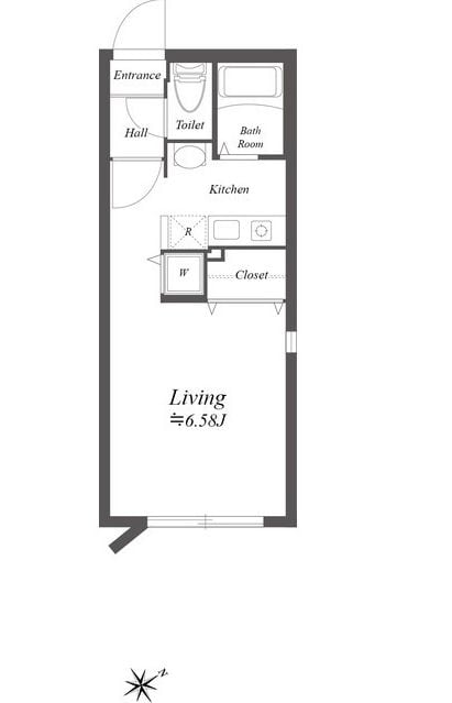 MODULOR代々木公園の物件間取画像