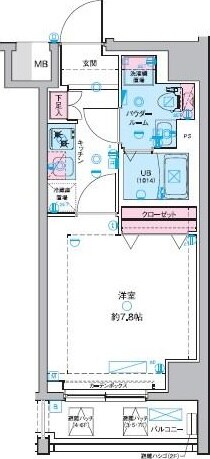 GENOVIA 田町 skygardenの物件内観写真