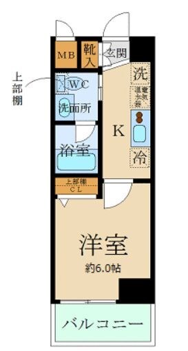 エルフラット大宮アヴィニティーの物件間取画像