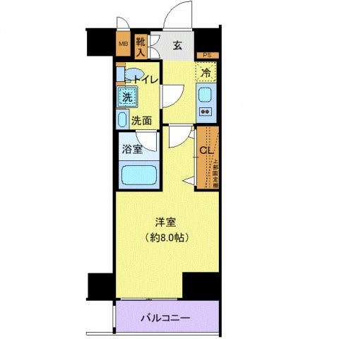 ディアレイシャス尾久駅前の物件間取画像