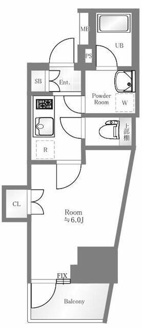 SYFORME　SHIROKANE－TAKANAWA　シーフォルム白金高輪の物件間取画像
