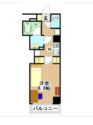 板橋本町駅 徒歩3分 5階の物件間取画像