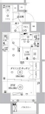 東陽町駅 徒歩9分 1階の物件間取画像