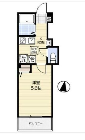 中板橋駅 徒歩7分 1階の物件間取画像