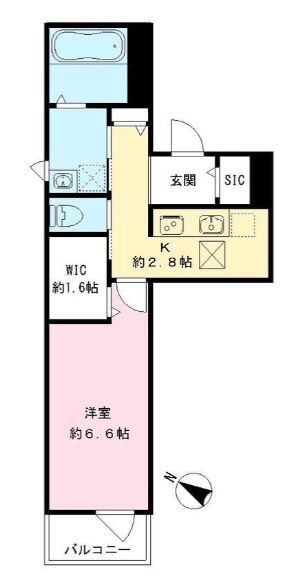 玉南ビルの物件間取画像