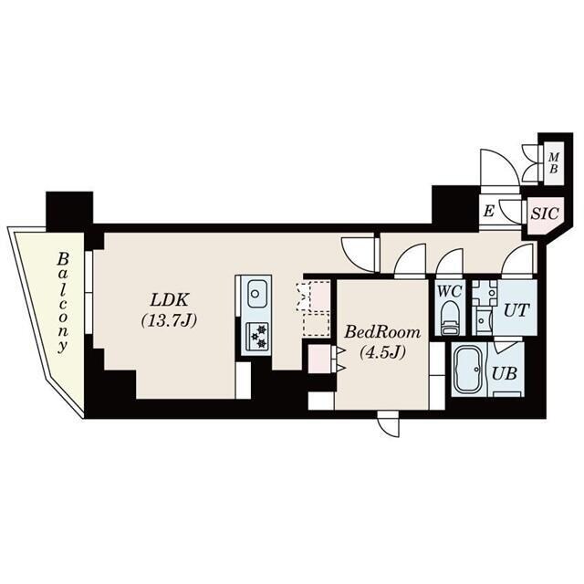 S-RESIDENCE駒沢大学駅前の物件間取画像